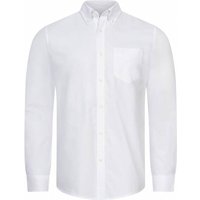 BEN SHERMAN Oxford Herren Langarm Hemd 0076260-WHITE von Ben Sherman