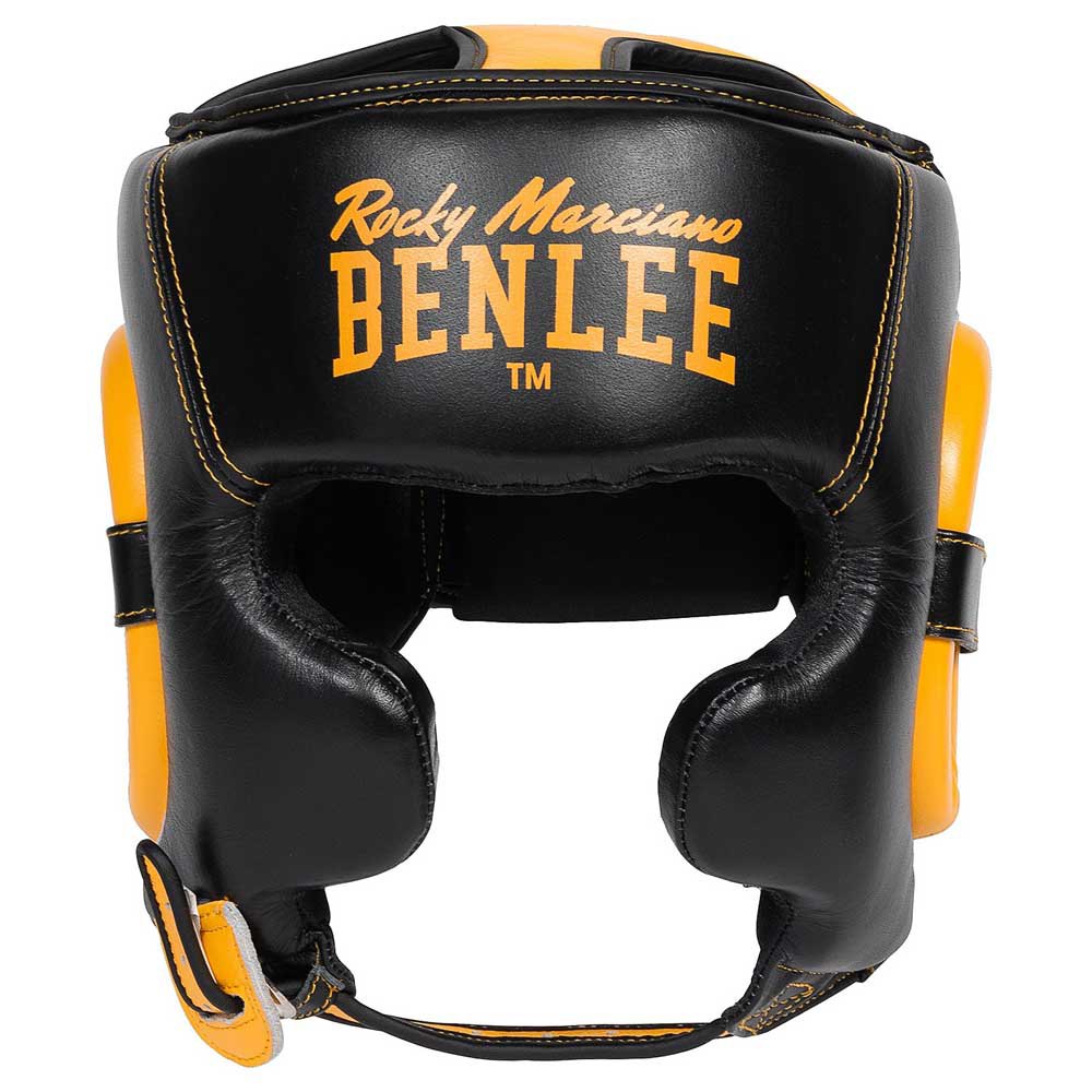 Benlee Brockton Leather Protective Head Gear Schwarz L-XL von Benlee