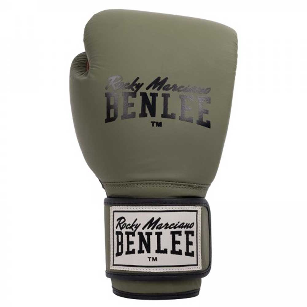 Benlee Evans Leather Boxing Gloves Grün 12 oz von Benlee
