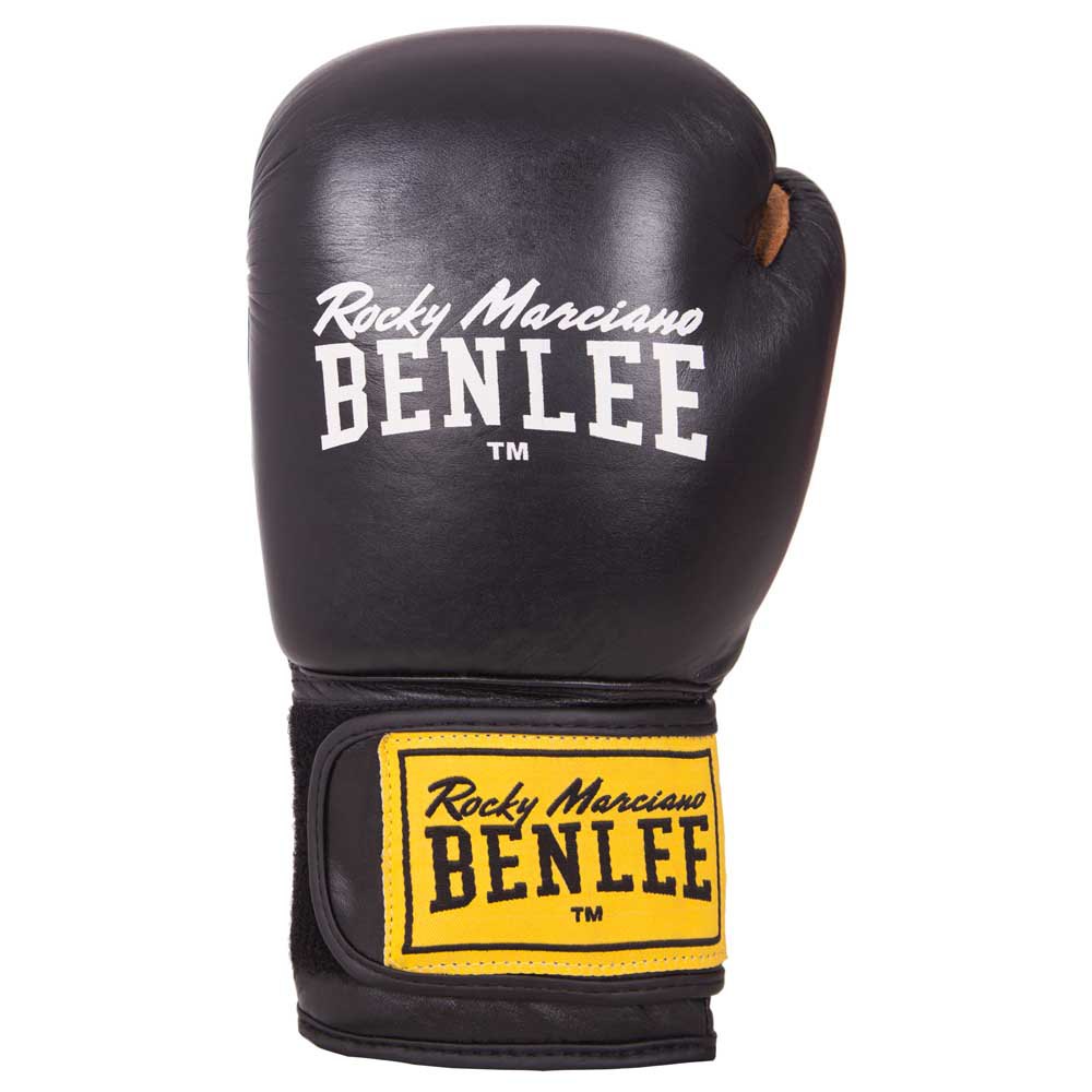 Benlee Evans Leather Boxing Gloves Schwarz 10 oz von Benlee