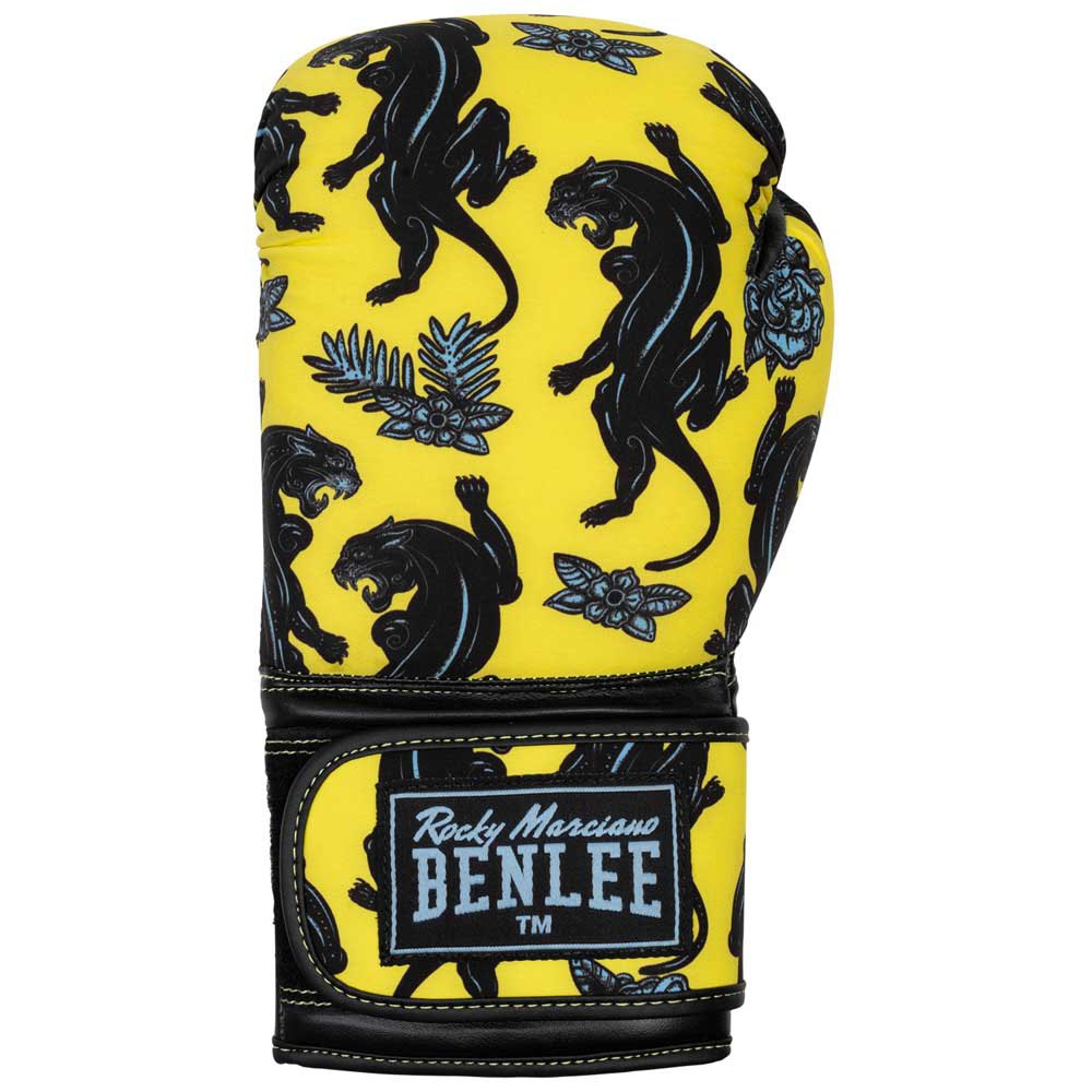 Benlee Panther Artificial Leather Boxing Gloves Gelb,Schwarz 8 oz von Benlee