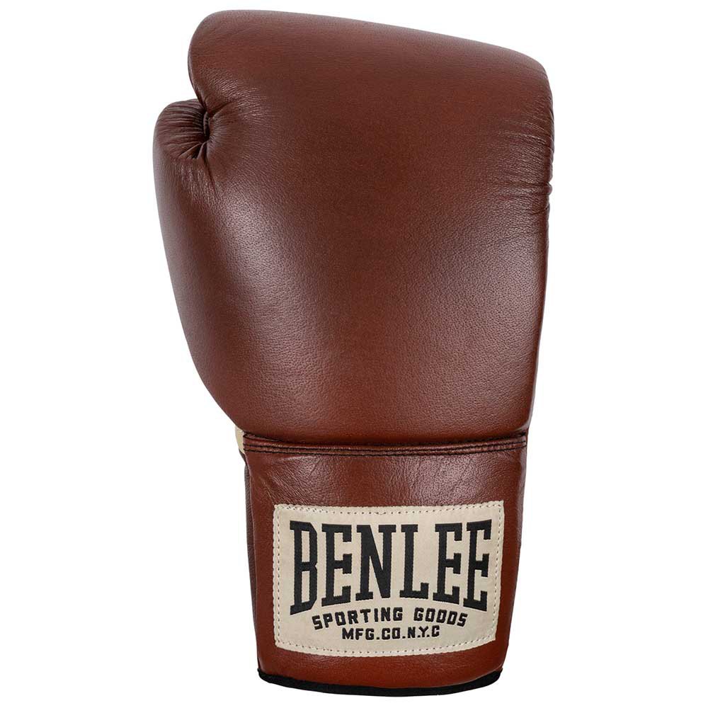 Benlee Premium Contest Leather Boxing Gloves Braun 10 oz L von Benlee