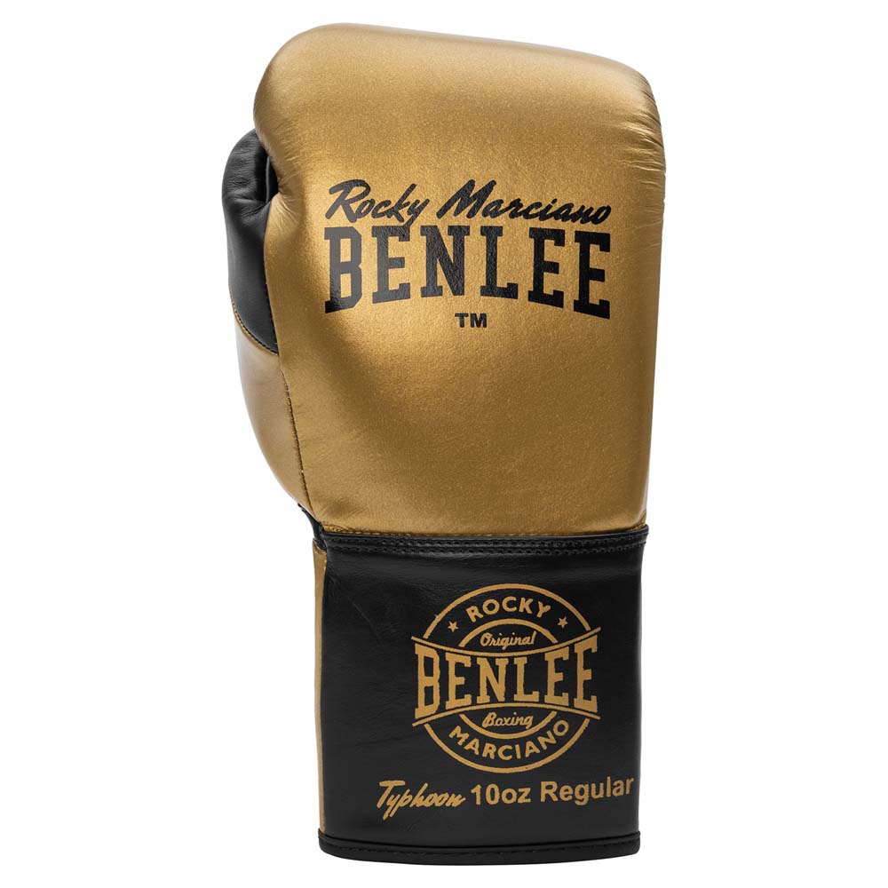 Benlee Typhoon Leather Boxing Gloves Golden 10 oz L von Benlee