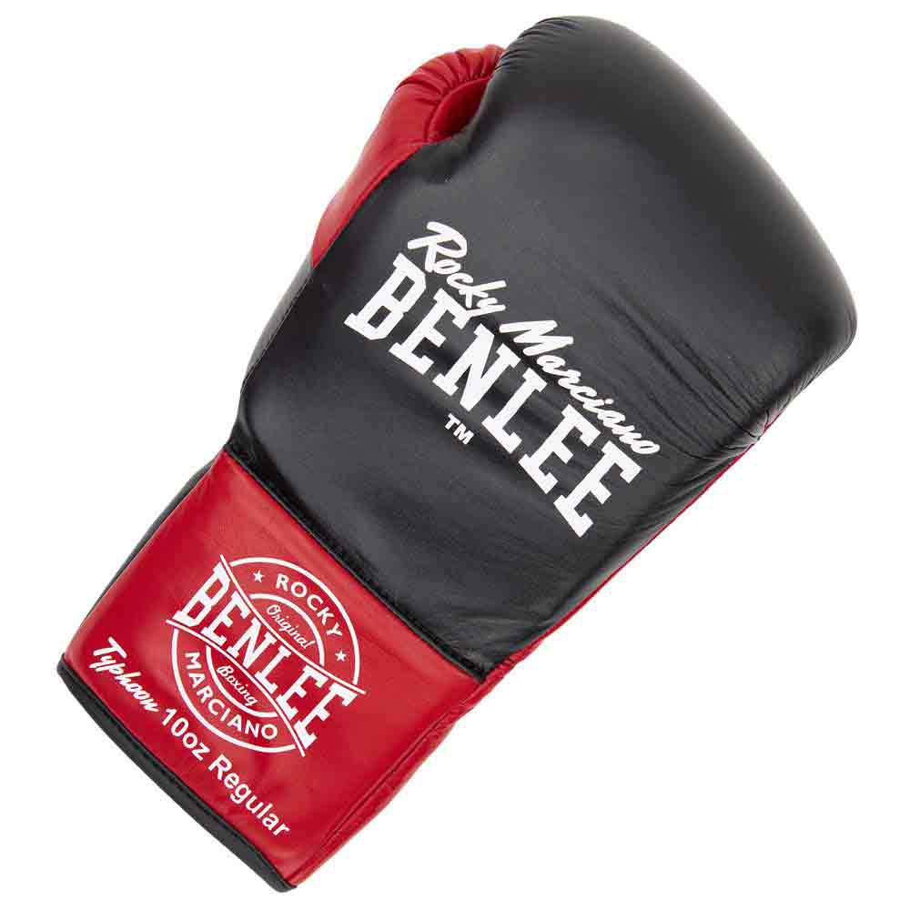 Benlee Typhoon Leather Boxing Gloves Schwarz 10 oz R von Benlee