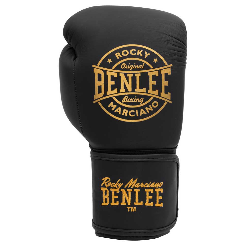 Benlee Wakefield Leather Boxing Gloves Schwarz 12 oz von Benlee