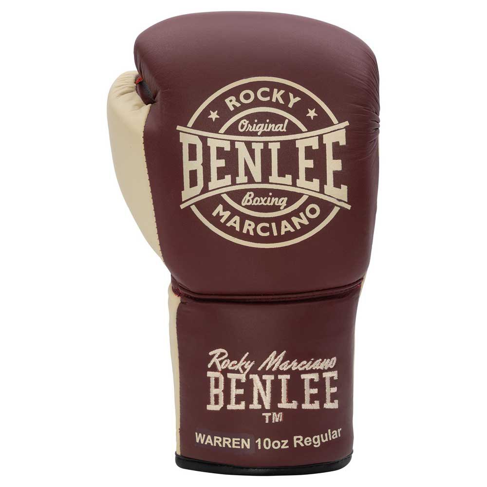 Benlee Warren Leather Boxing Gloves Rot 8 oz R von Benlee