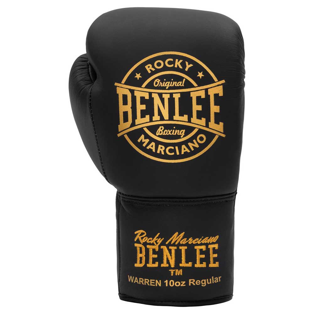 Benlee Warren Leather Boxing Gloves Schwarz 10 oz L von Benlee