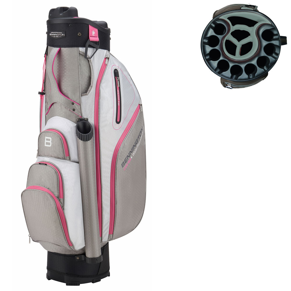 'Bennington QO9 Water Resistant Trolleybag grau/weiss/pink' von Bennington