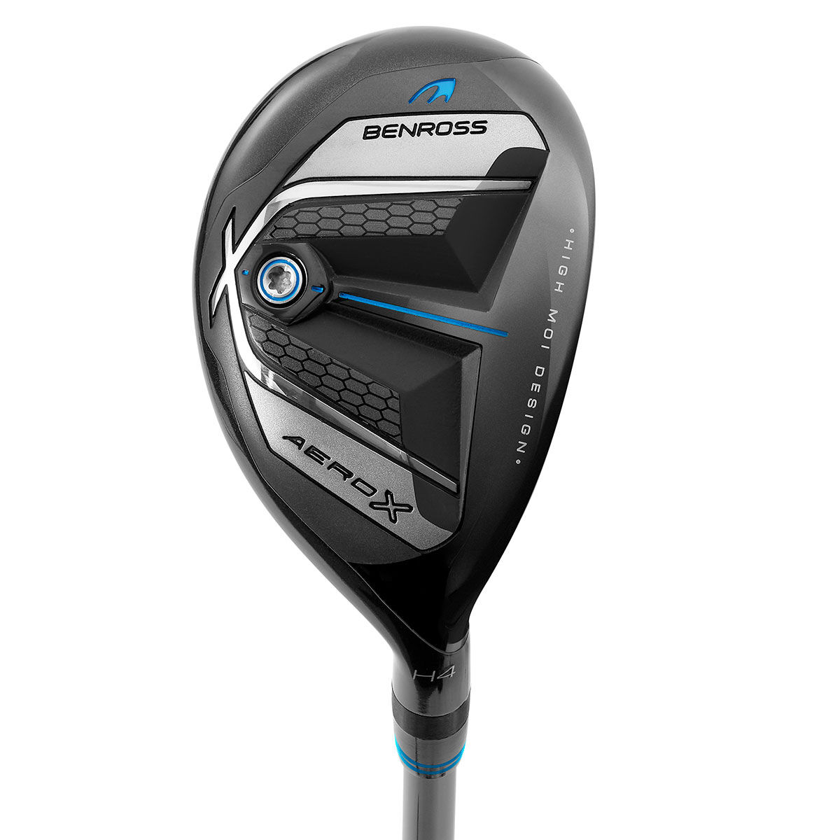 Benross Mens Black Lightweight Aero X Right Hand Vista Pro Regular Golf Hybrid, Size: 24° | American Golf von Benross