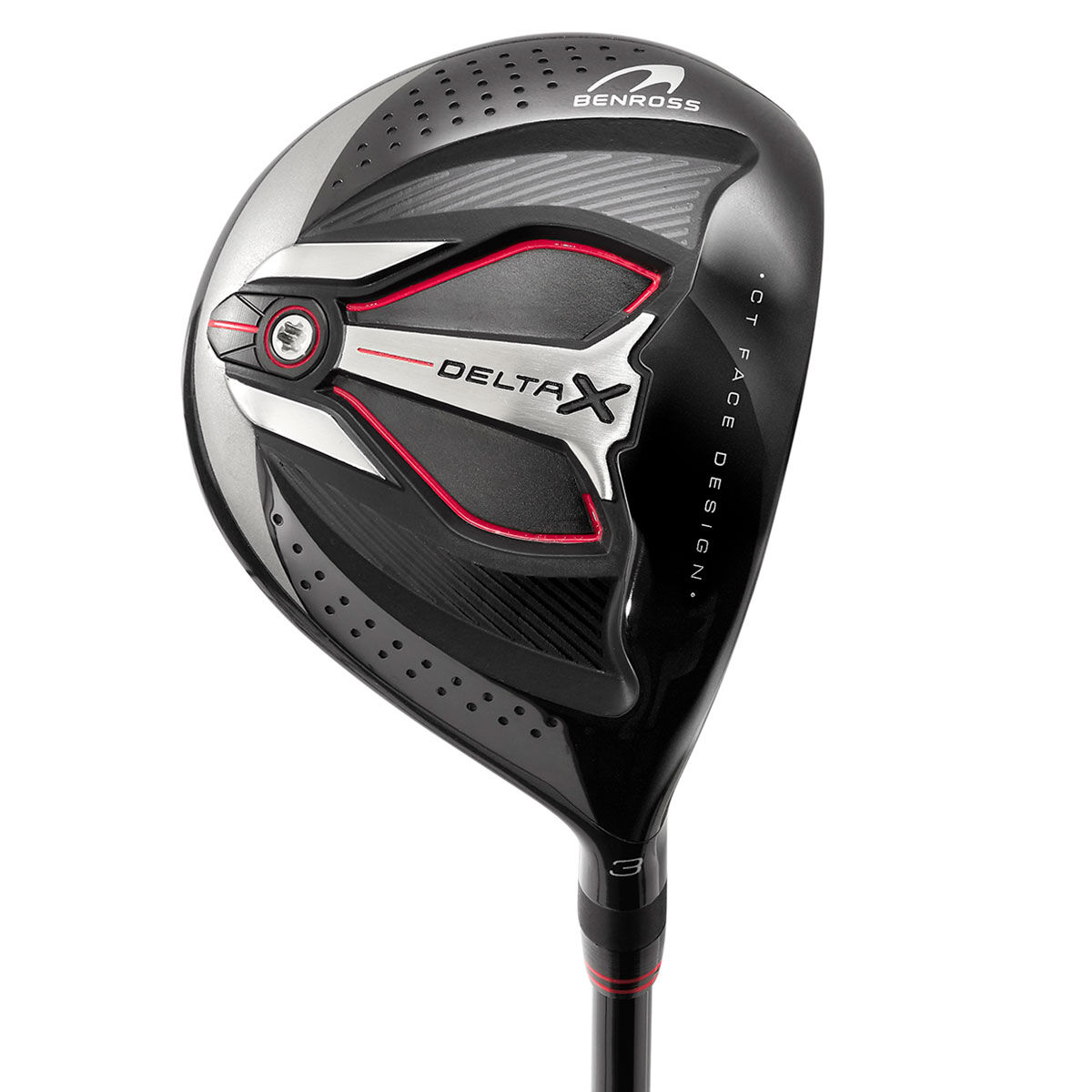 Benross Mens Black Delta X Right Hand Ventus Stiff Golf Fairway Wood, Size: 19° | American Golf von Benross