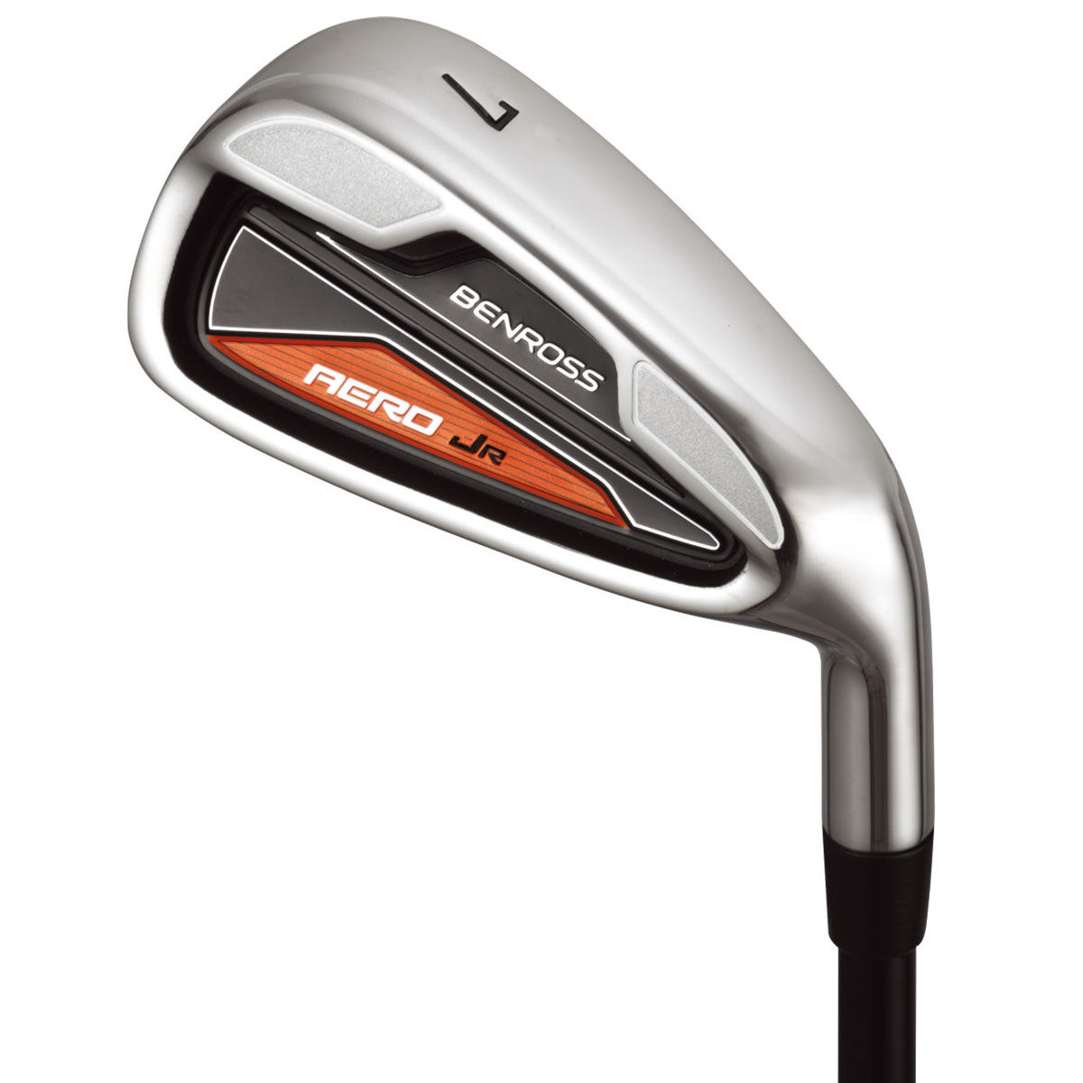 Benross Kids Orange and Silver Aero Junior Right Hand Single Iron Pitching Golf Wedge, Size: 43 - 49" | American Golf, 43 - 49” von Benross