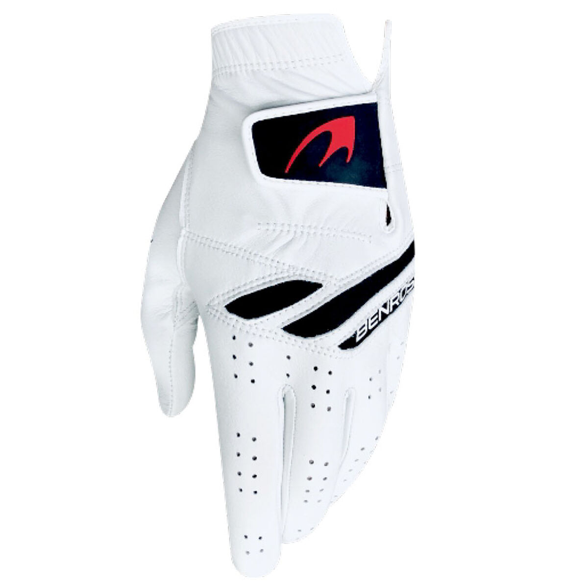 Benross Men's BR PRO Cabretta Golf Glove, Mens, Left hand, Large, White | American Golf von Benross