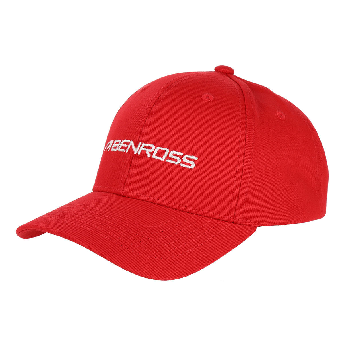 Benross Men's Core Logo Golf Cap, Mens, Red/white, One size | American Golf von Benross