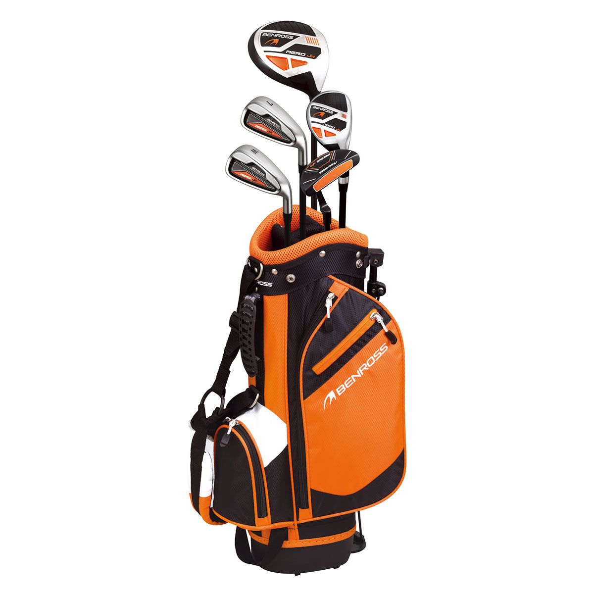 Benross Orange Lightweight Aero 43-49” Junior Right Hand Golf Package Set, Size: 43-49"  | American Golf von Benross