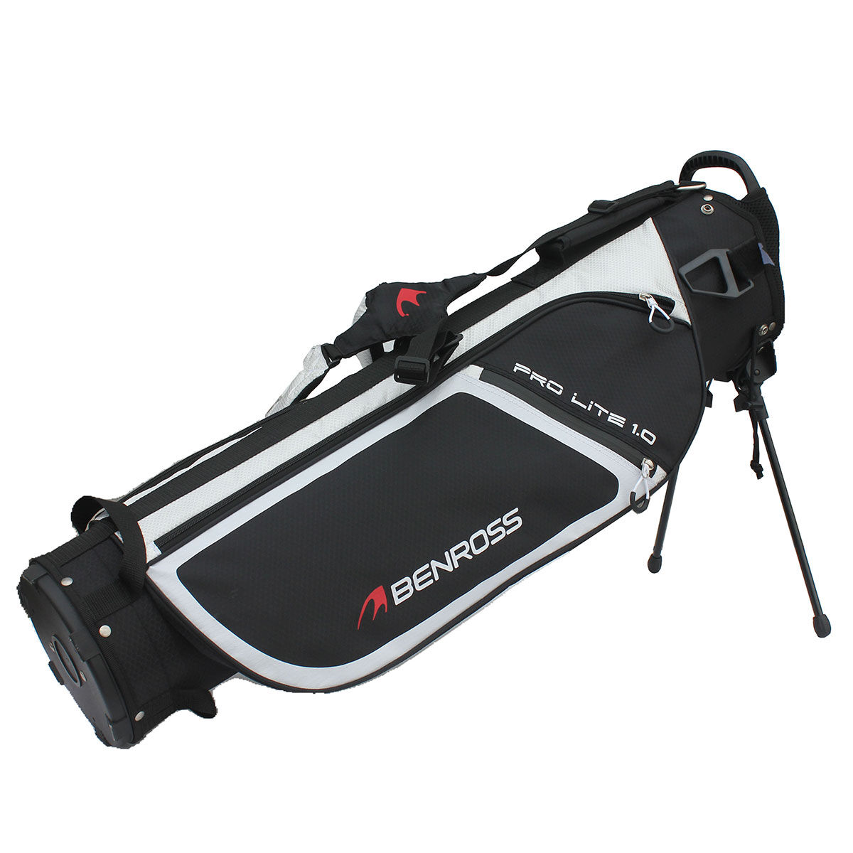 Benross PRO LITE 1.0 Lightweight Golf Pencil Bag, Black, One Size | American Golf von Benross