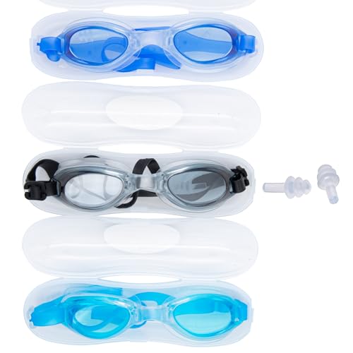 Taucherbrille Schwimmbrille Chlorbrille Ohrstöpsel Erwachsene Brille Tauchen Set von Benson
