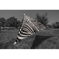 Bent TC-Zip-Canvas Single Africa Druck zebra print/black von Bent