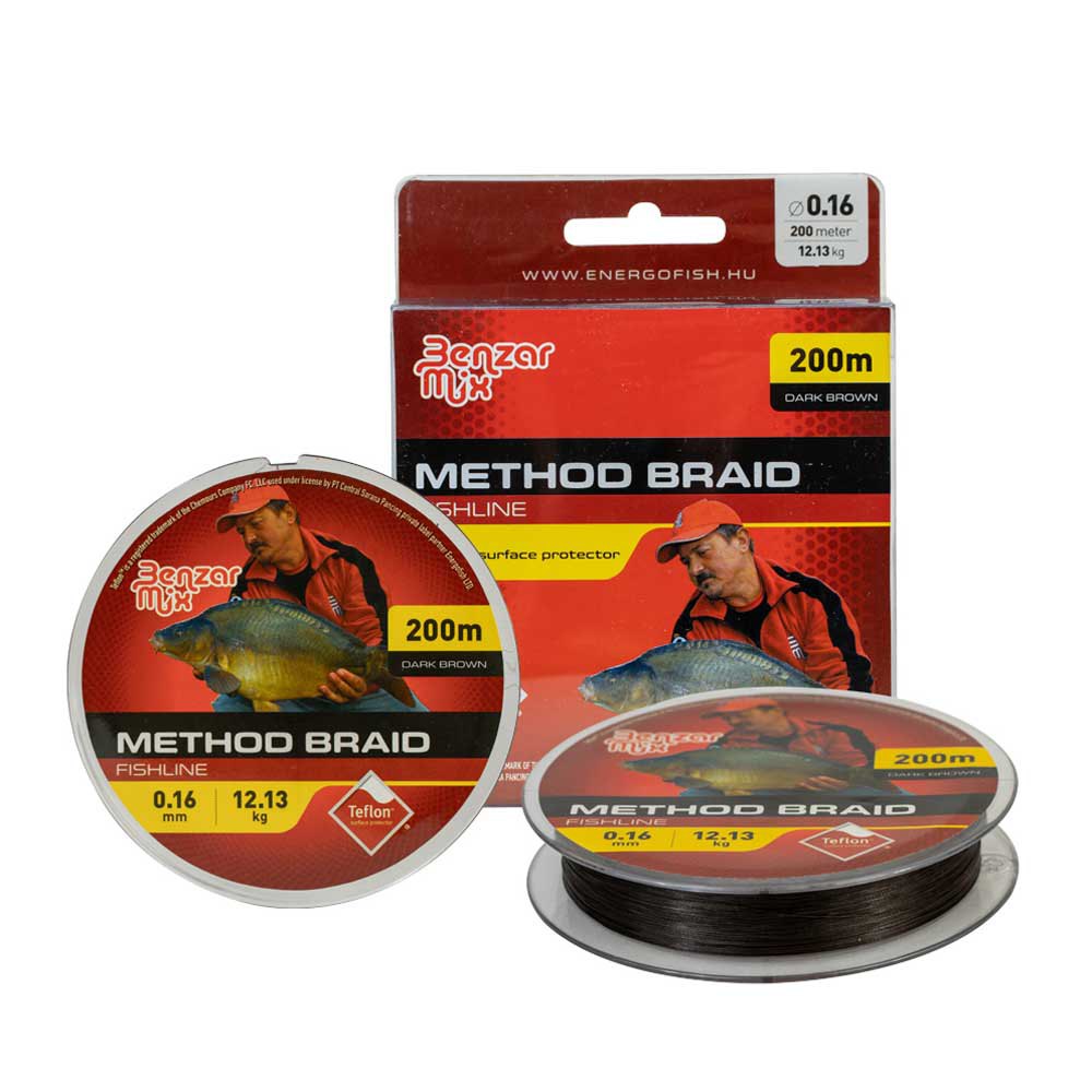 Benzar Mix Mix Method Feeder Teflon 200 M Braided Line Durchsichtig 0.160 mm von Benzar Mix