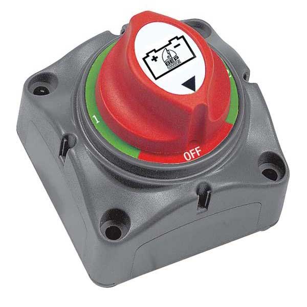 Bep Marine Mini Selector Battery Switch Rot,Grau 200 A von Bep Marine