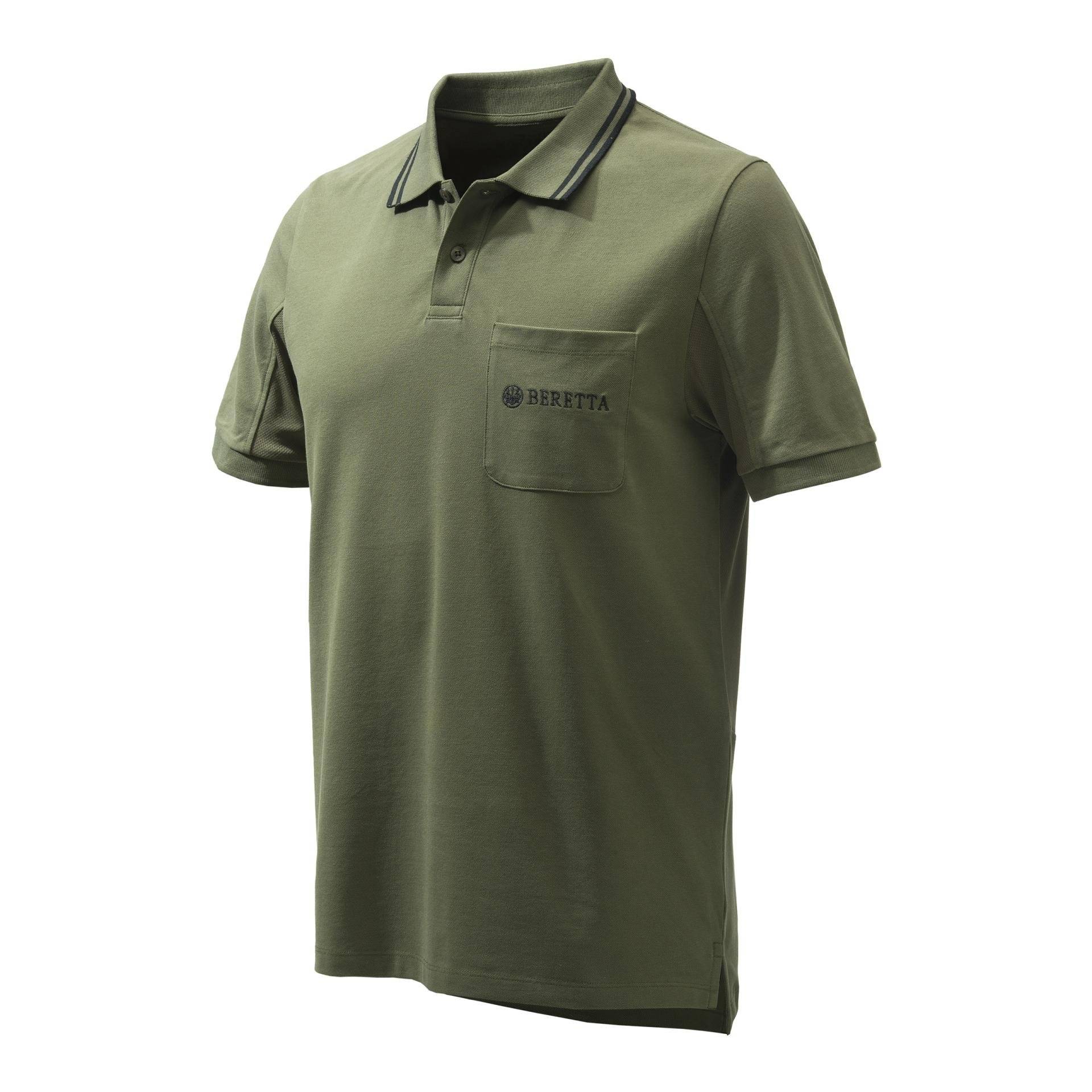 Beretta Airmesh Polo Shirt -  Green von Beretta