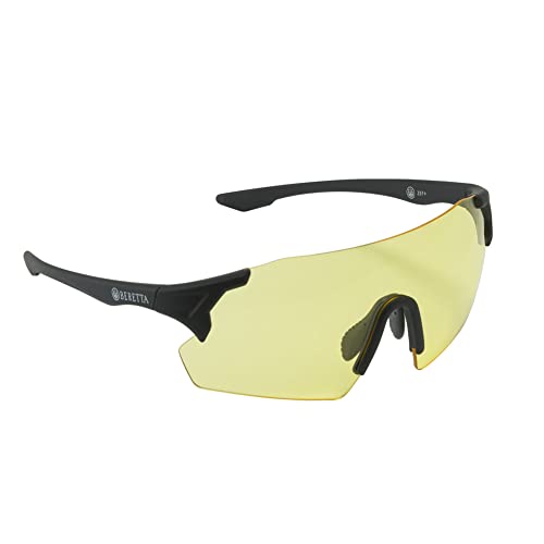 Beretta Unisex-Schutzbrille mit Kunststoffrahmen für Augenschutz, Gelb von Beretta