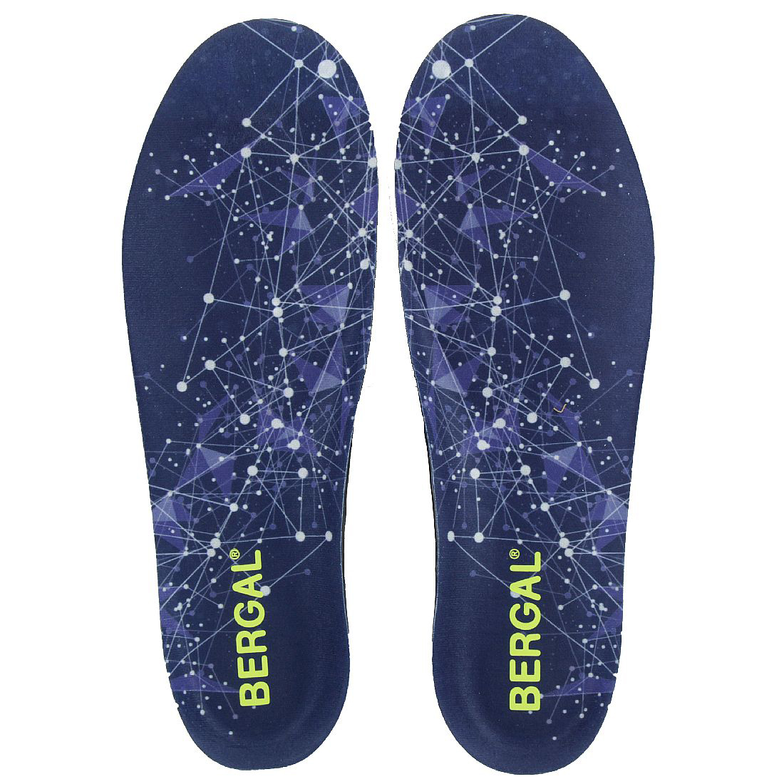 Bergal Einlegesohle Fußbett Sneaker GelMotion 3 Gr. 36-47 Unisex von Bergal