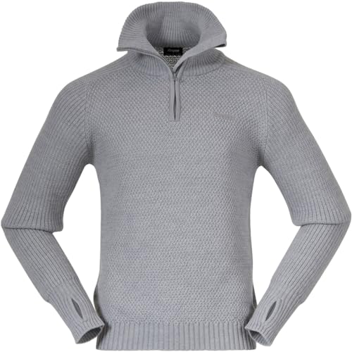 Bergans Herren Ulriken Pullover, Magnesium Grey, XL von Bergans