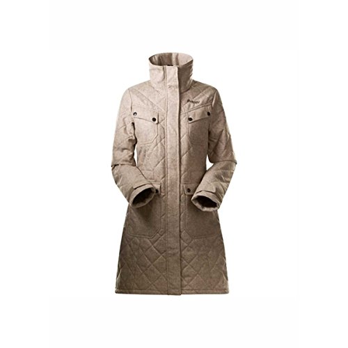 Bergans Røros Insulated Damen Jacke, Farbe Grey Sand, Größe M von Bergans