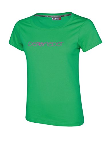 Bergfieber Damen Logo T-Shirt, grün, S von Bergfieber