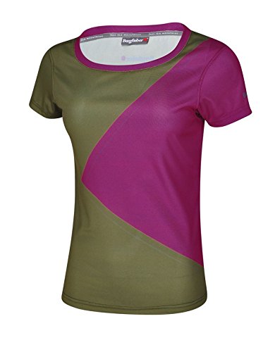 Bergfieber Damen NOTA Multisportshirt, violett/Olive, S von Bergfieber