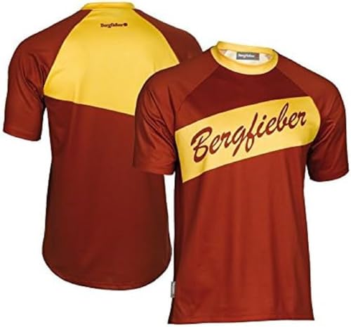 Bergfieber Herren Bordala Multisportshirt, rot, XXL von Bergfieber