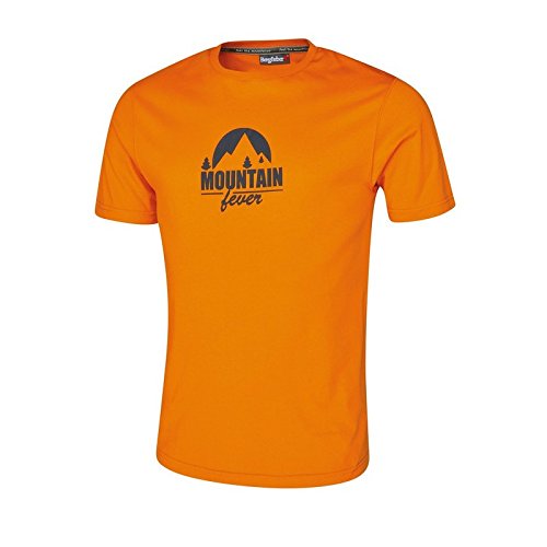 Bergfieber Herren Fever T-Shirt, orange, S von Bergfieber