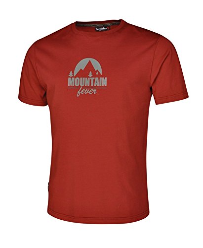 Bergfieber Herren Fever T-Shirt, rot, L von Bergfieber