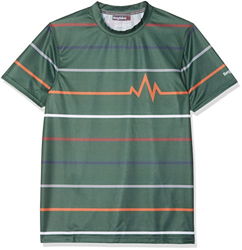 Bergfieber Jungen LYS Multisportshirt, grün, XL von Bergfieber