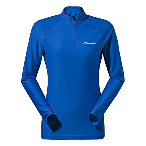 Berghaus Damen 24/7 Half Zip Langärmeliges Tech Baselayer T-Shirt von Berghaus