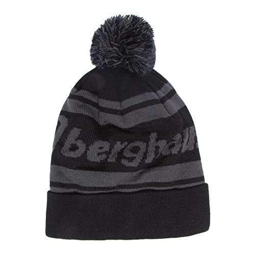 Berghaus Classic Warme Outdoor Cap Reversible Beanie Hat - Schwarz von Berghaus