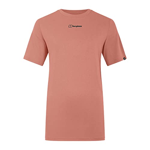 Berghaus Damen Boyfriend Buttermere Kurzärmeliges T-Shirt, Rosa, 34 EU von Berghaus