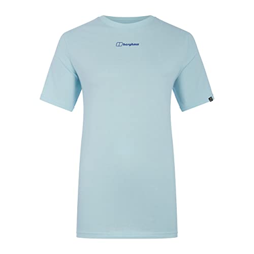 Berghaus Damen Boyfriend Dolomites Mountain Kurzärmeliges T-Shirt, Blau, 42 EU von Berghaus