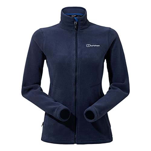 Berghaus Damen Prism Polartec Interactive Fleece Jacke, zusätzliche Wärme, schmeichelnder Stil, langlebig, Blau, 38 EU von Berghaus