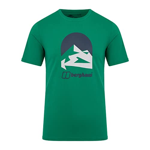 Berghaus Edale Mountain T-Shirt für Herren, Verdant Green von Berghaus
