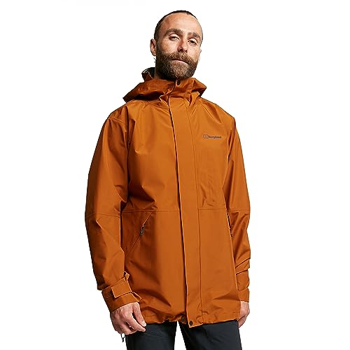 Berghaus Herren Charn Gore-Tex Wasserdichte Shell Jacke, verstellbare, strapazierfähige Jacke, Regenschutz von Berghaus