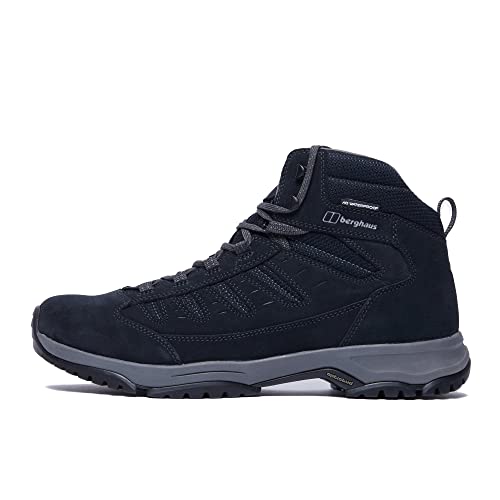 Berghaus Herren Expeditor Trek 2.0 Wasserdichte Wanderstiefel, Hoch atmungsaktiv, Tough Grip, Marineblau , 44.5 EU von Berghaus