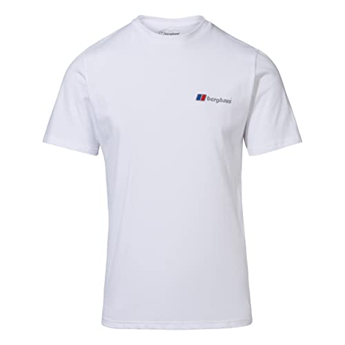 Berghaus Herren Organic Classic Logo T-Shirt, Weiß, 3XL EU von Berghaus