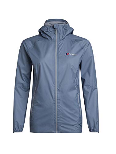 Berghaus Hyper 140 Wasserdichte leichte atmungsaktive Shell-Jacke für Damen, Trade Winds von Berghaus