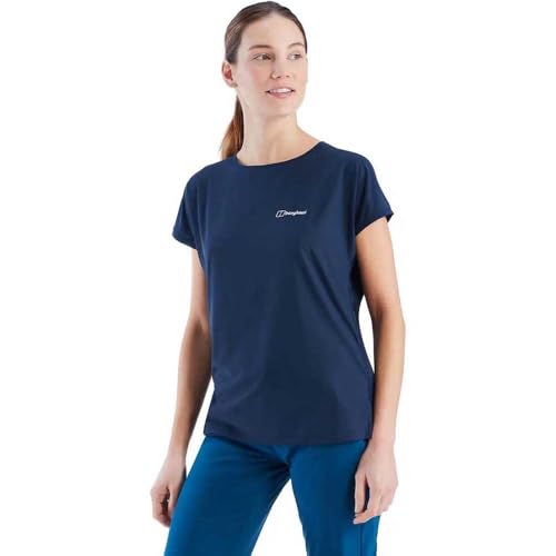 Berghaus Nesna feuchtigkeitsregulierendes Baselayer-T-Shirt mit Rundhalsausschnitt für Damen, Night Sky von Berghaus