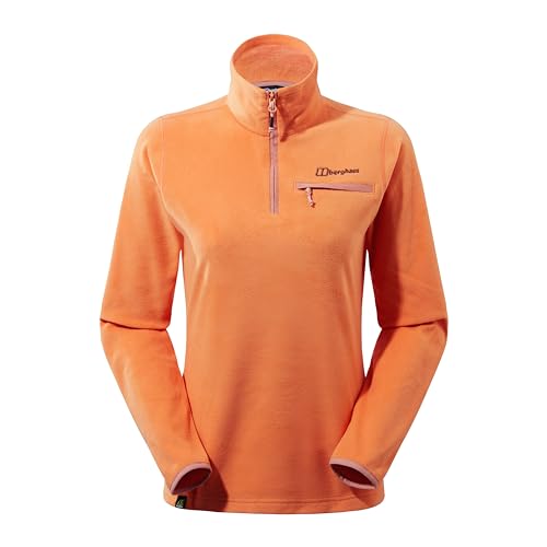 Berghaus Prism 2.0 Micro HZ Fleece für Damen, Peach Bloom, 38 von Berghaus