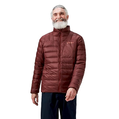 Berghaus Silksworth Down Insulated Jacke für Herren, Burgunderrotes Rehkitz, S von Berghaus