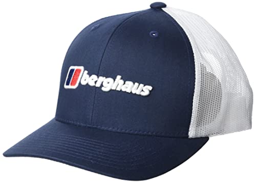 Berghaus Unisex Logo Recognition Trucker Kappe, Blau, Eine Größe von Berghaus
