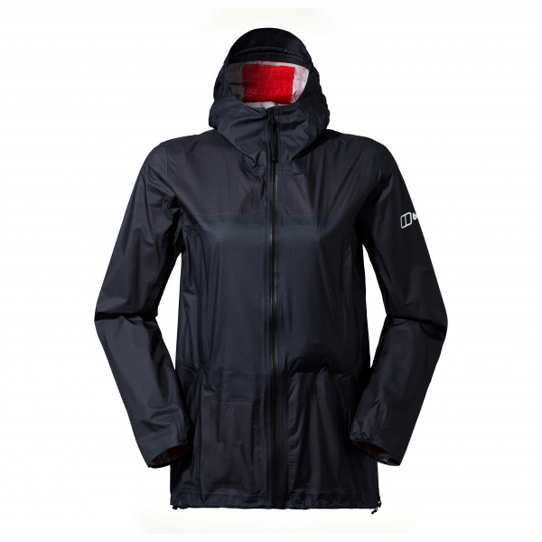 Berghaus - Women's MTN Guide Hyper Alpha Jacket - Regenjacke Gr 10;12;14;16;18;8 rot;schwarz von Berghaus
