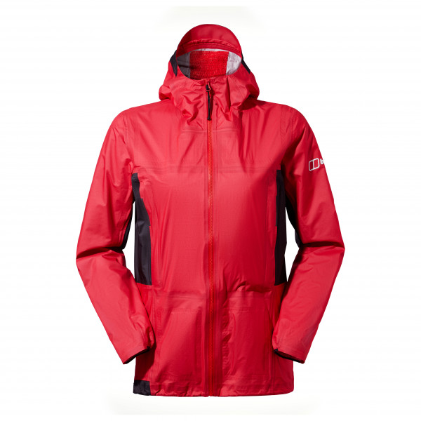 Berghaus - Women's MTN Guide Hyper Alpha Jacket - Regenjacke Gr 10 rot von Berghaus